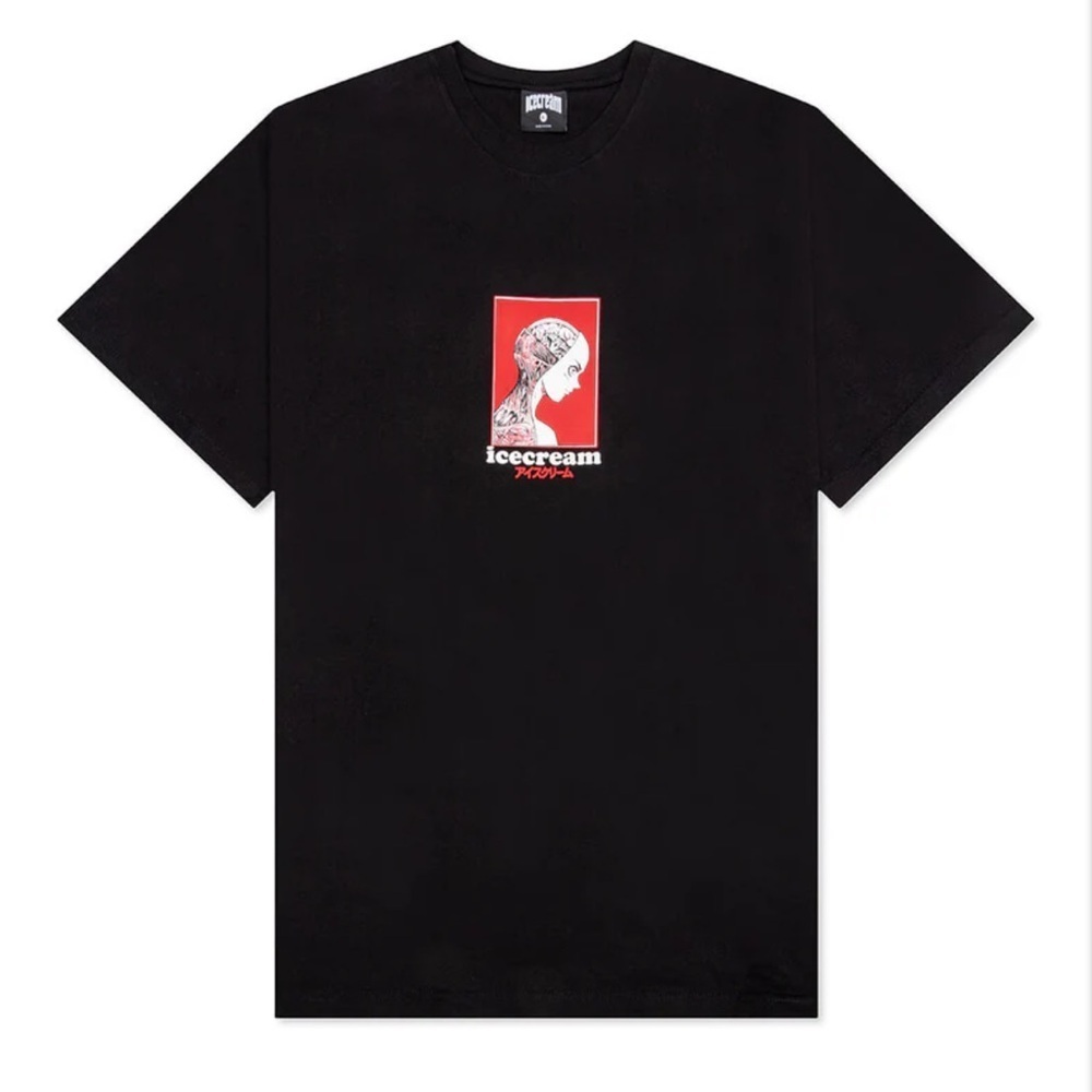 Billionaire Boys Club ICECREAM "What's On Your Mind" Graphic Tee Black size 2xl